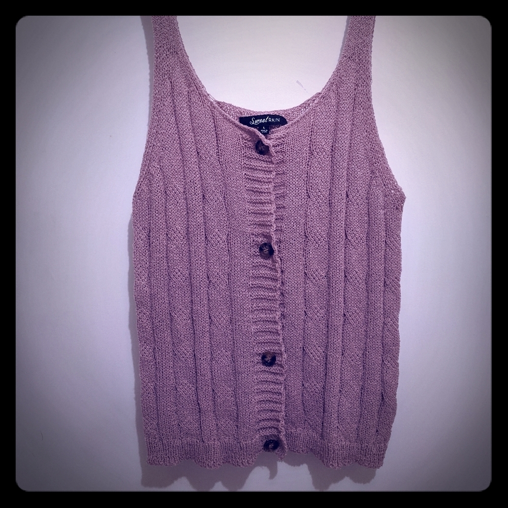 Knit tank